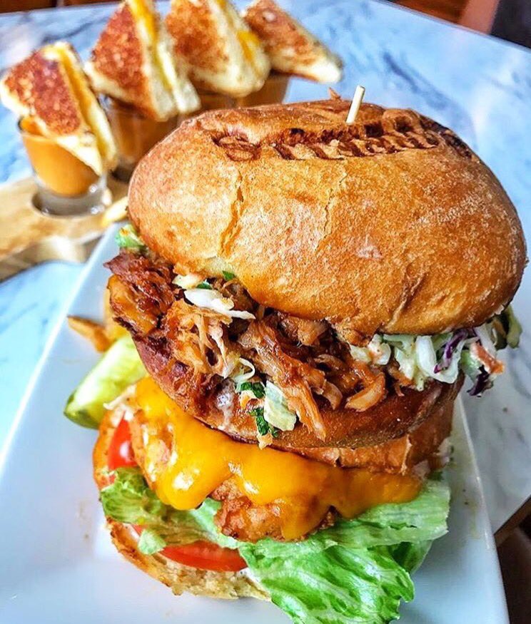 FarrellsUSA's tweet photo. Our Pulled Pork Sandwich is only here until the end of May before it's gone FOREVER, will you be lucky enough to take a bite out of this perfection??? https://t.co/fNdAC4CyBp