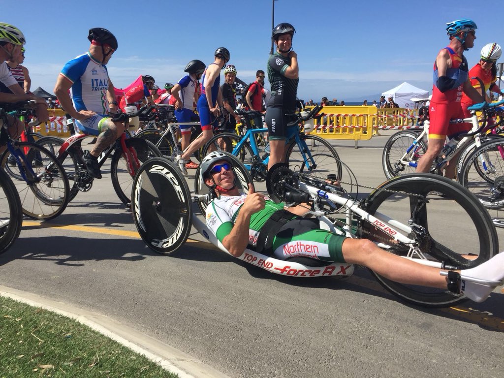 AnewuNash's tweet photo. We would like to thank Patrick McAliskey &amp; his company Novosco for your generous sponsorship and support to David Kerr and I in the first race of the World Cup Para Triathlon in Aguilas Spain. Your help is greatly appreciated.@McAliskey @novosco @DavyKerrParTri https://t.co/fqrbPHOxD9