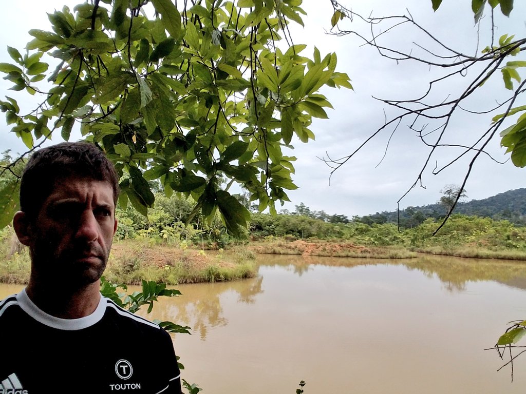 EZBudiansky's tweet photo. Seeing the impact of illegal #gold mining #galamsey in #ghana: Poisoned water &amp; communities, destroyed #cocoa, increase #deforestation . @touton_group @P4Forests landscape program working w/ govt, communities, industry to find solutions . https://t.co/9ILB0YhTbn