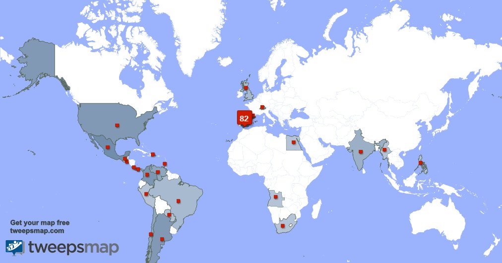 I have 2 new followers from Andorra last week. See tweepsmap.com/!MiriCabanas