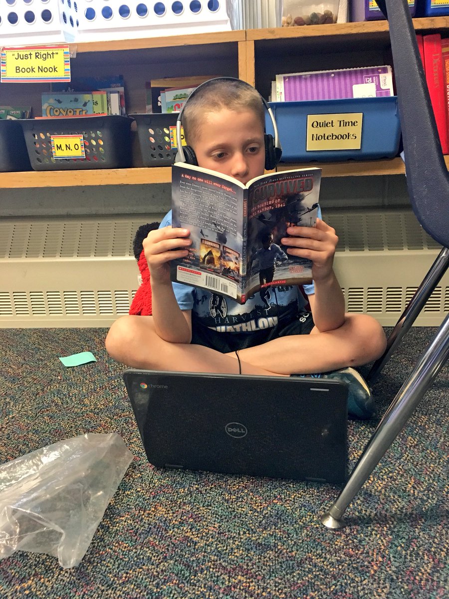 WW_3rd's tweet image. It’s official! Our class is OBSESSED with the “I Survived” historical fiction series! 🎧💻📚 Thank you @EpicKidsBooks for having them all on Read To Me so we can listen to these incredible stories! #addictedtoreading #history #fiction