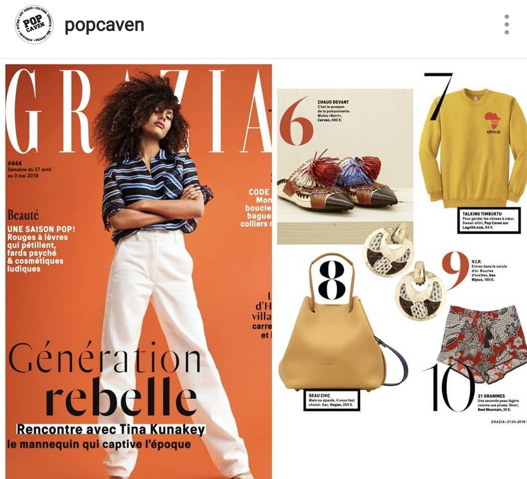 Thanks for the love! <a href="/grazia_fr/">Grazia France</a>