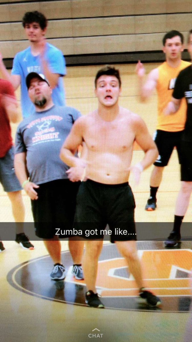 teshda's tweet photo. When you can’t hide your excitement for spring Knight! #supporttheknights https://t.co/MTloMjImiY