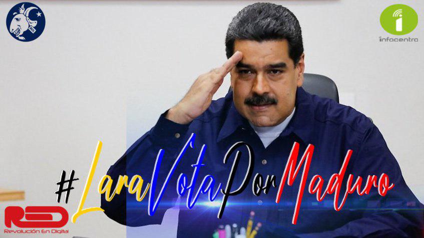 bchchjlara's tweet photo. Hoy #14Mayo confirmamos nuestro apoyo a Nicolás Maduro #LaraVotaPorMaduro 
@NicolasMaduro https://t.co/7ZUkXFW82q
