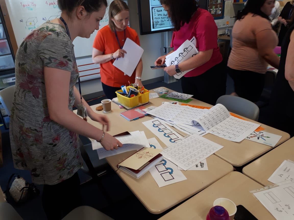 EACattainment's tweet image. Great to see so many teachers at the second level numeracy twilight session this evening. Sharing practice to develop numeracy pedagogy. @EANumeracy @EastAyrshire