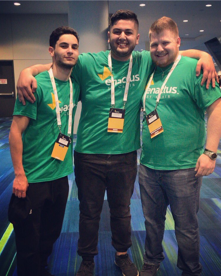 We could not be more proud of our own @enactusscc team. In this past few months, they have worked tirelessly on their entrepreneurial projects. Good luck with Nationals this week. We are rooting for you!!! @enactu <a href="/StClairSRC/">St. Clair SRC</a> <a href="/StClairCollege/">St. Clair College</a>