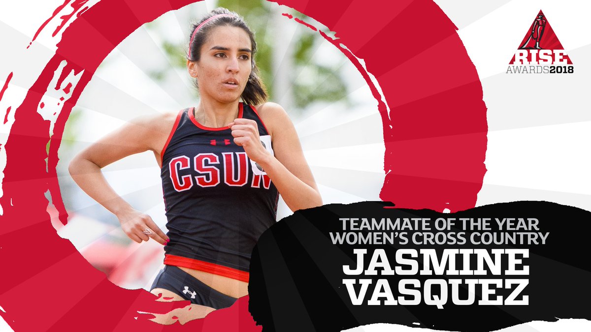 GoMatadors's tweet photo. Teammate of the Year winners for @CSUNMBB, @_AlwaysFamily_ @CSUNdistance #CSUNRISE https://t.co/X3yqrRlpgM