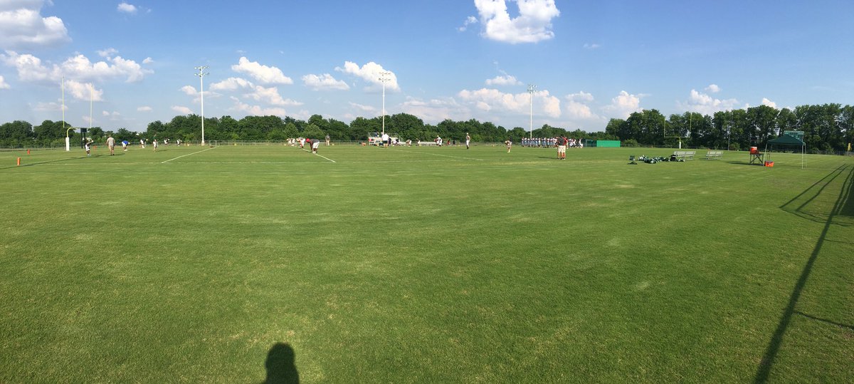 DDTSports's tweet photo. Hello Football!! Spring football scrimmage between St Joseph and Riverside just a few minutes from starting. #DeltaFB https://t.co/yLK9PBg9bH