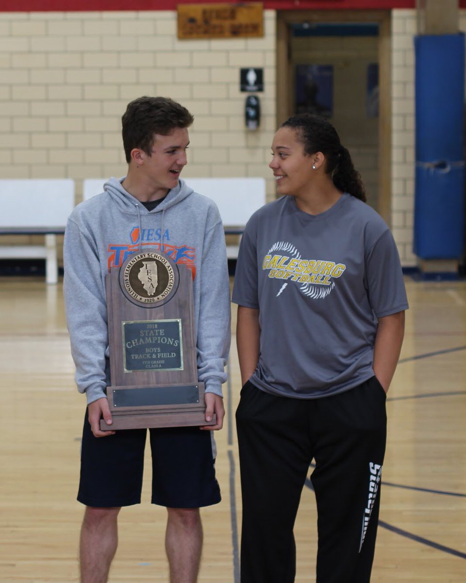 WCDistrict235's tweet photo. Today we honored our state tracksters at our Monday Good News Assembly #WCHeat #iesa #trackandfield #StateChamp #recordbreakers https://t.co/FrlGxqX5bQ