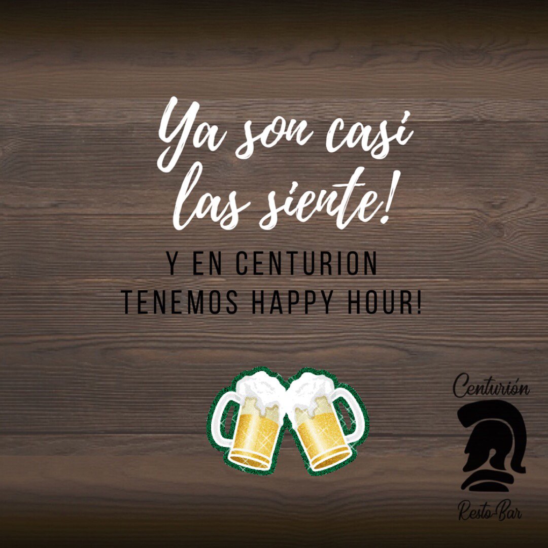 Son casi las 19!
.
.
.
.
#centurionrestobar #tradicionaperonotanto #beer #bellavista #tablas