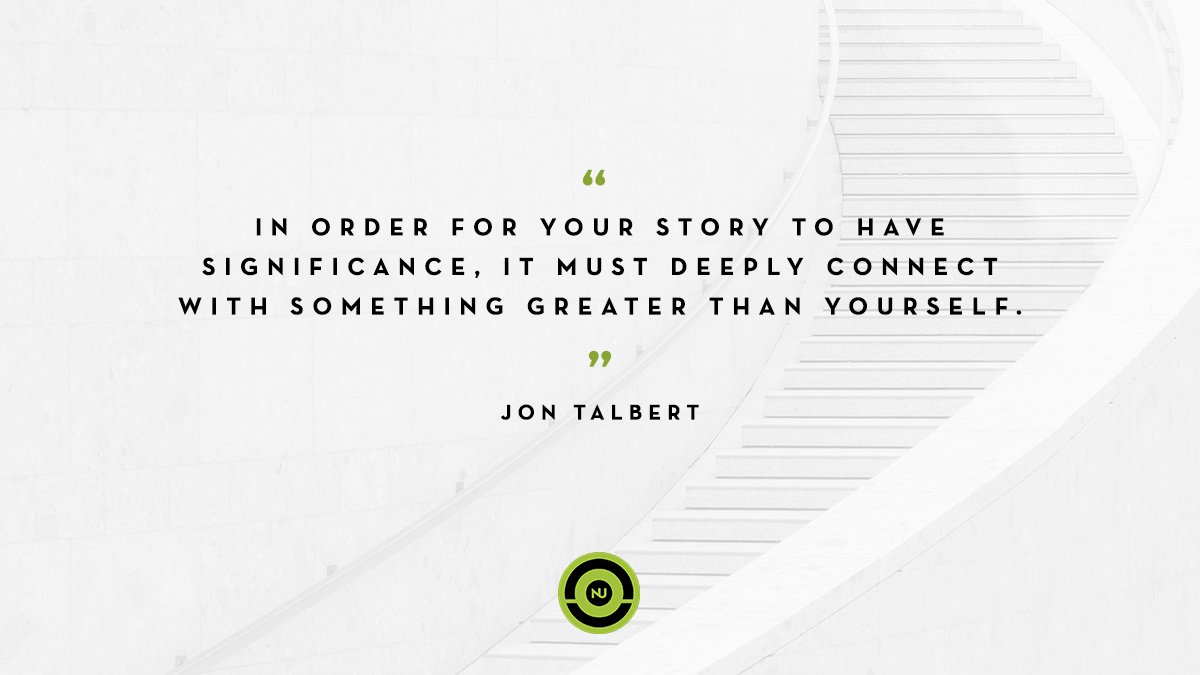 Noah_University's tweet photo. "In order for your story to have significance, it must deeply connect with something greater than yourself." ~ Jon Talbert
#noahuniversity #noahu #mentor #leadership #entrepreneur #JonTalbert https://t.co/rqAbbjzt6D
