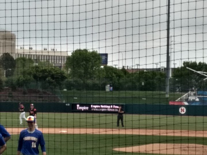 Empire netting and fence getting some love at state baseball!