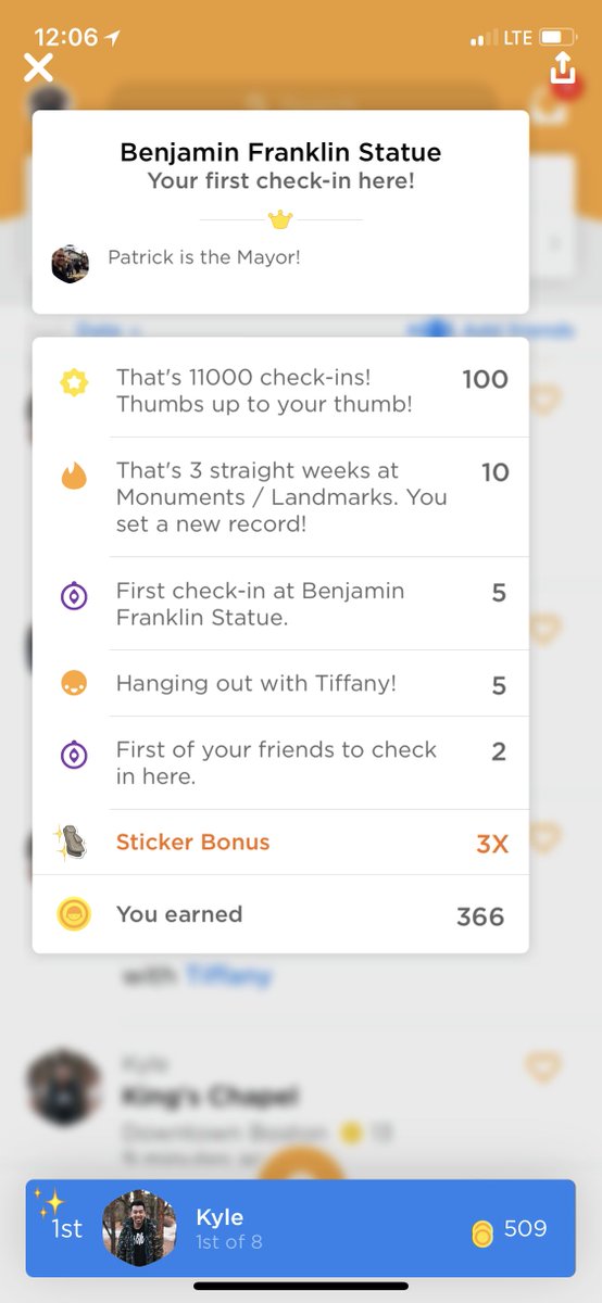 my absolute favorite app while traveling. this has to be some kind of record …. right?? #11000checkins #366coins <a href="/SwarmApp/">Swarm by Foursquare</a> <a href="/Foursquare/">Foursquare</a> <a href="/4sqSupport/">Foursquare Support</a>
