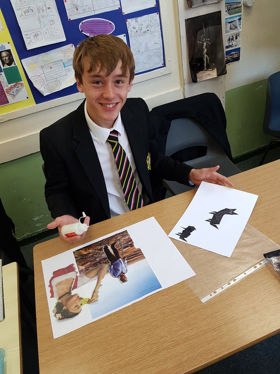 WilsonsClassics's tweet photo. Today 10Z worked on collages depicting scenes from Ovid's poem 'The Sights and Sounds of the Countryside'. Can't wait to the finished display! https://t.co/XUKzNhpKvH