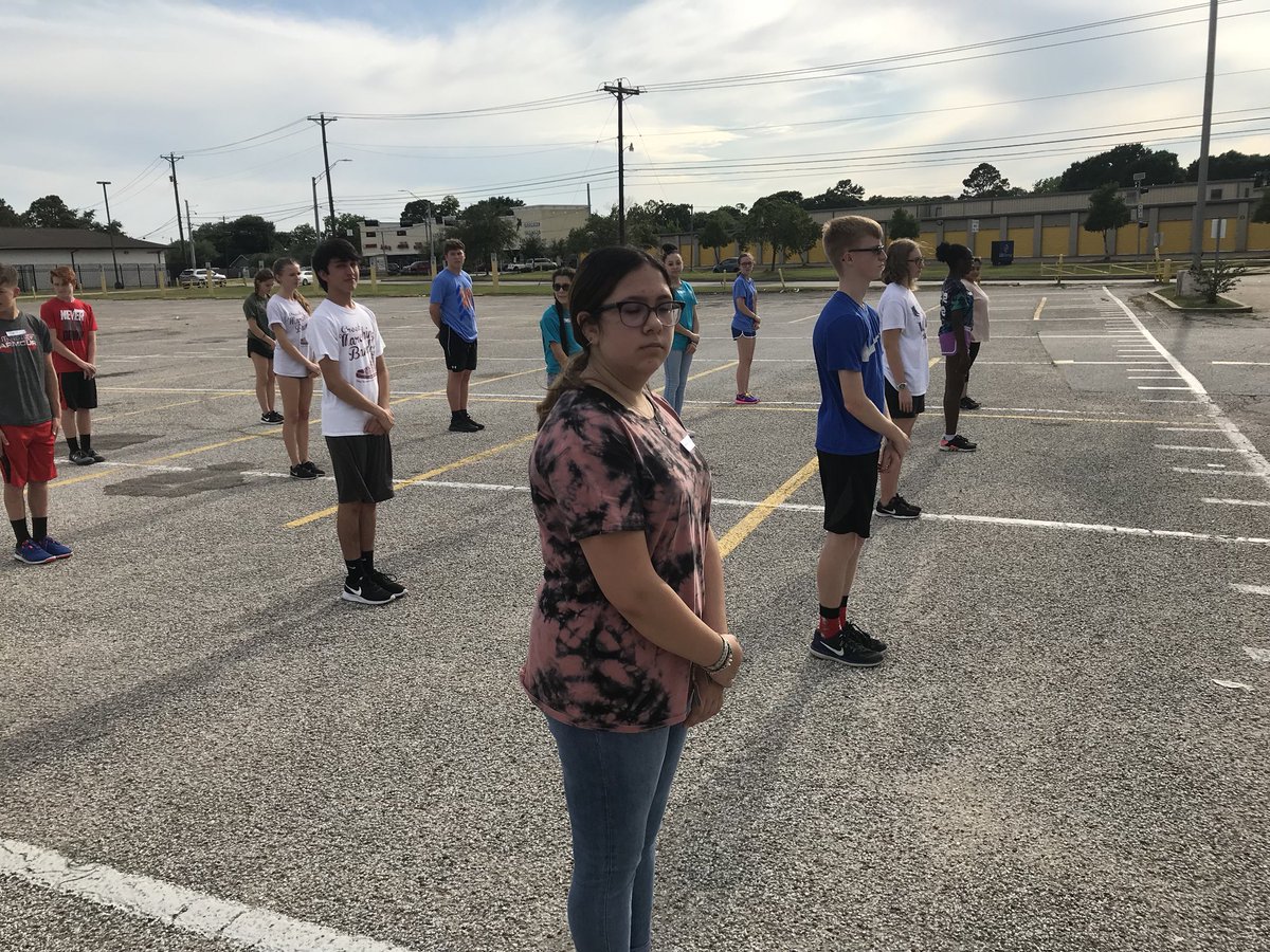 CCWildcatBand's tweet photo. First WildCat Band Freshmen clinic! #WCLTS https://t.co/clEGh6alAp