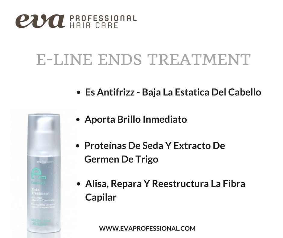 EvaProfColombia's tweet photo. E-LINE ENDS TREATMENT
Reestructura la fibra capilar sellándola y aportando un brillo máximo al cabello. https://t.co/uAfwVuJWf6