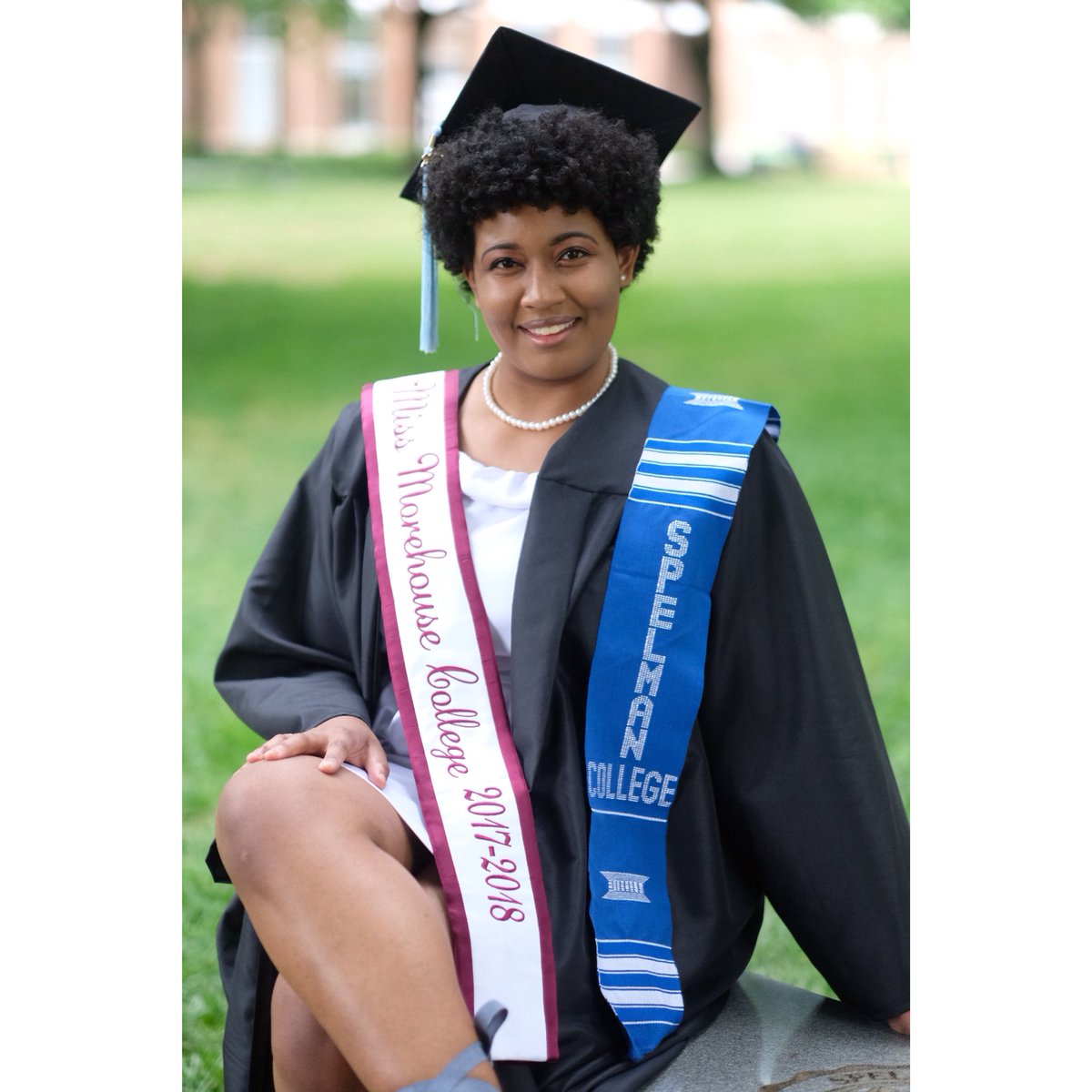 KayDesiraye's tweet photo. Just a country girl from Columbus, Georgia, being the FIRST in my family to attend an HBCU, the FIRST to graduate from the #1 HBCU Spelman College with a Bachelors Degree in English. People doubted and bullied me, but @iamcardib said it best, knock me down 9 times but GET UP 10! https://t.co/7LfFsbsZNB