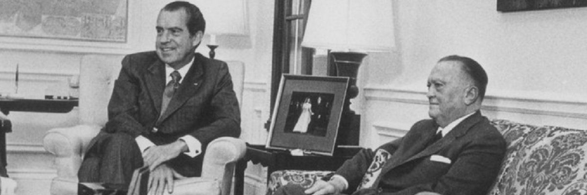 MuckRock's tweet photo. Ahead of #Watergate, #FBI Director J. Edgar Hoover gave Richard Nixonβs campaign political intelligence warning of an emerging Democratic conspiracy https://t.co/IJViVmu2Hq #HooverWeek https://t.co/P2QthXiVbF