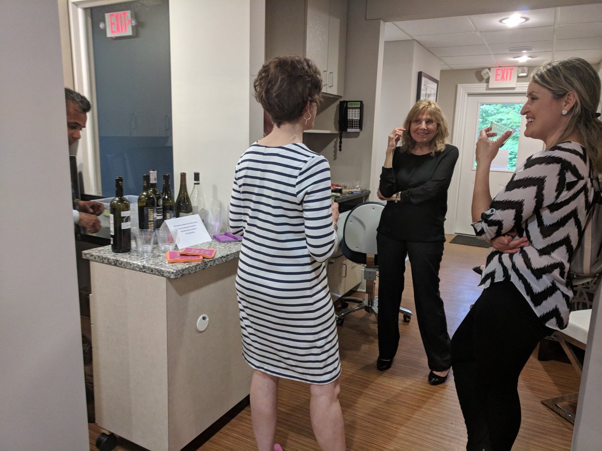 MadisonTAP's tweet photo. Food, Wine, Fun: Ladies Night Out at Adams Dental - @adamsdentalnj https://t.co/2YWhCTzn0o https://t.co/9IpJblx38t