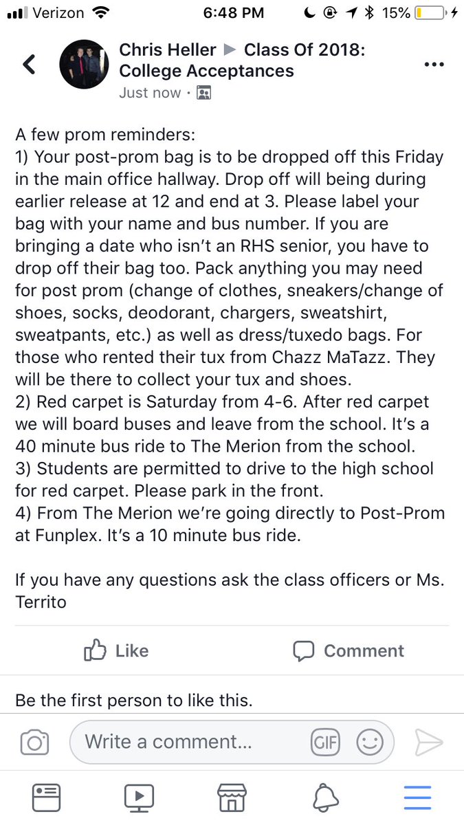 Class of 2018 tweet media