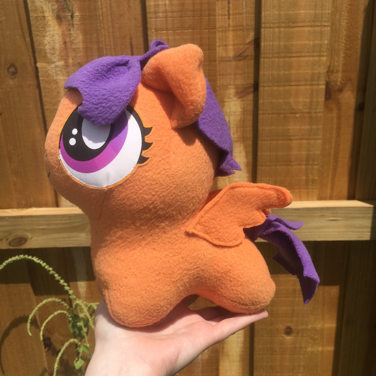 KrazyKariana's tweet photo. Cutie Corral Scootaloo plush! @Deadparrot222 would probably like to see this, hehe https://t.co/459pZDRKF5