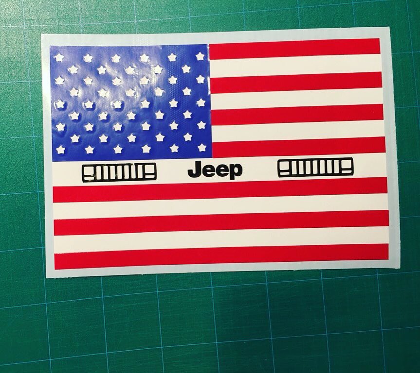 mtxdecals's tweet photo. Custom USA FLAG for @XJNewms‼️
#dmtoorder📩
#mtxdecals
#usaflag🇺🇸
#jeeplife
TAG A FRIEND https://t.co/egCiBfRrNd