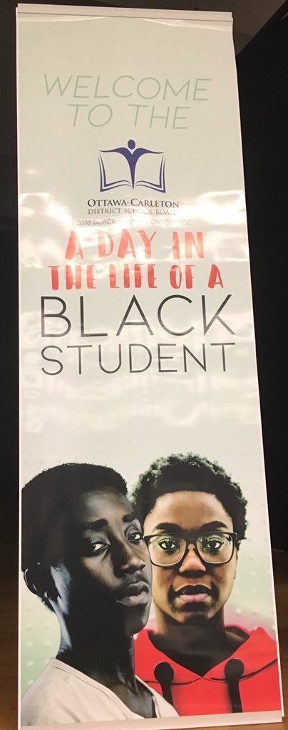 Enns613's tweet photo. OCDSB held its first Black Youth Conference and I couldn’t be more proud of the students and how far we’ve come. The future is in good hands #BYC2018 https://t.co/jiKzMeIlaZ