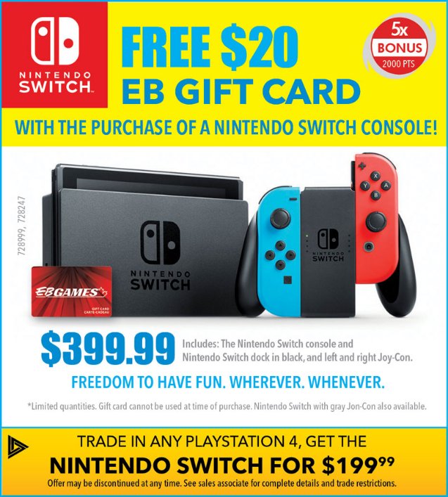 eb games nintendo switch dock