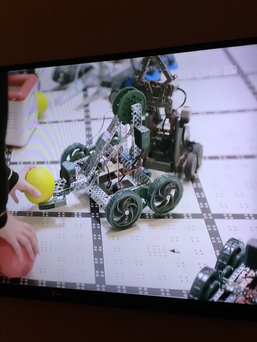 CSN_Robotics's tweet photo. Great to see @VEXRobotics featured on @rte tonight!! https://t.co/GnwWhveVz3