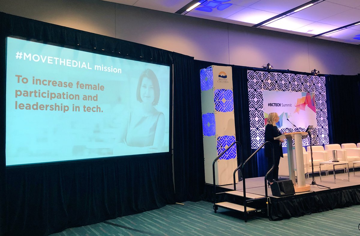 joinmovethedial's tweet photo. How can you invite someone on your shoulders, today? We can all #movethedial to create more #inclusion and #diversity in tech #WomenWhoTech #BCTECHSummit https://t.co/gj7dCT4zW3