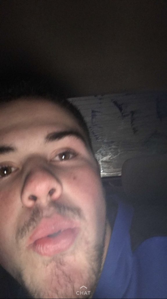 Happy bday <a href="/WadePergola/">Wade Pergola</a> the cutest kid Ik 💓🎉🎂#beard #wadeeatsbutt