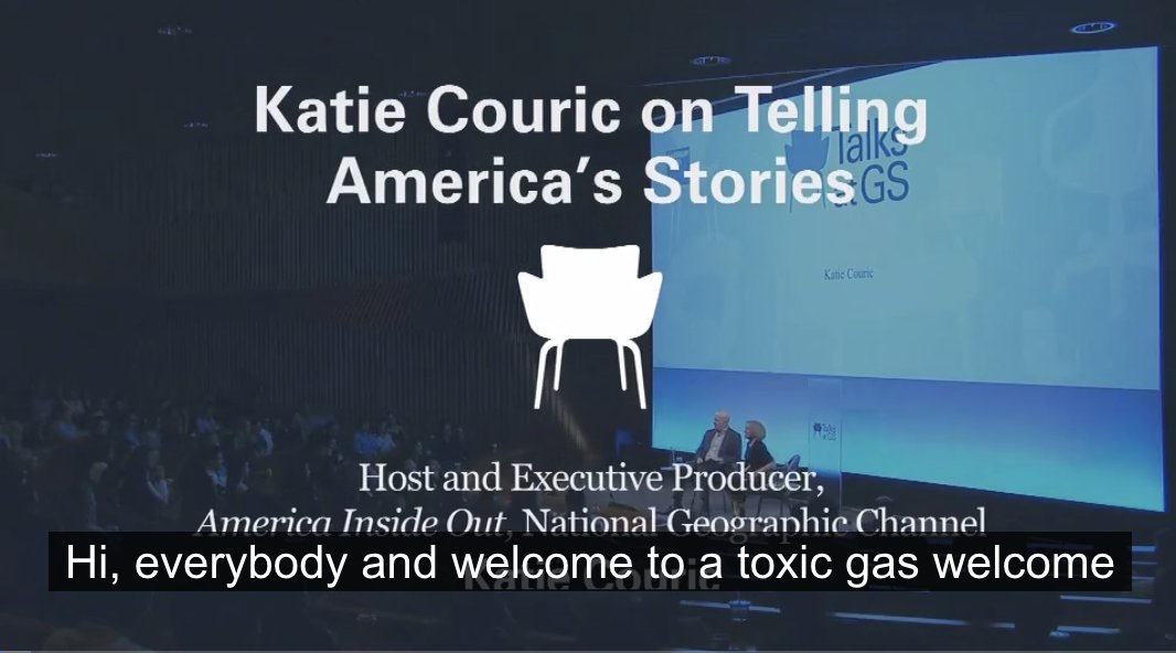 mxschumacher's tweet image. shout-out to automatically generated captions #TalksAtGS