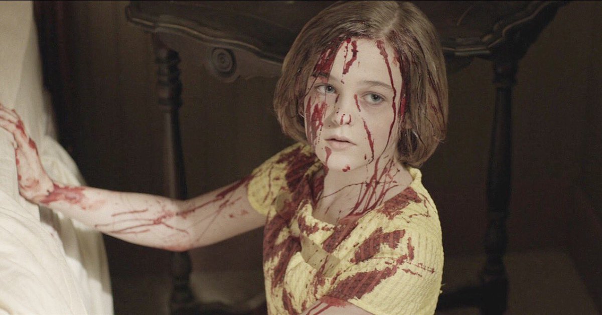 mostmortem's tweet photo. The mysterious young girl’s dress is one of the film’s many casualties #SenselessLoss #ChildrenOfTheCorn #Runaway #HorrorFan #HorrorMovies https://t.co/4Nbs4nNJSQ