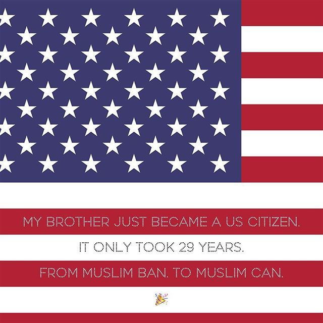 sadiqsamani's tweet photo. It took 29 years, but my brother is finally a US Citizen. My parents should get some word on their freedom papers soon. 2 down, 2 to go. From Muslim Ban to Muslim Can.
.
.
.
.
#sadiqsamani #comedy #comedian #standup #standupcomedy #standupcomic #standupc… https://t.co/qK5tUf5psf https://t.co/QdlrJSrvut