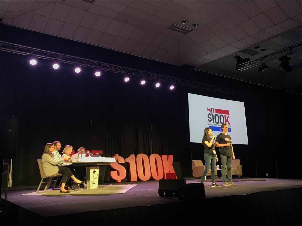 Good luck to all the teams today at the MIT$100k finals! #mit100k #mit