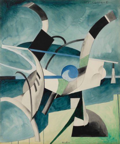 fineartaddict's tweet photo. #BerkshireMuseum #FrancisPicabia “Force Comique” (1914) Est. $800-1.2m sold for $920k (hammer) @Sothebys @maura_healey Please follow the $ https://t.co/thCZGSRMsQ