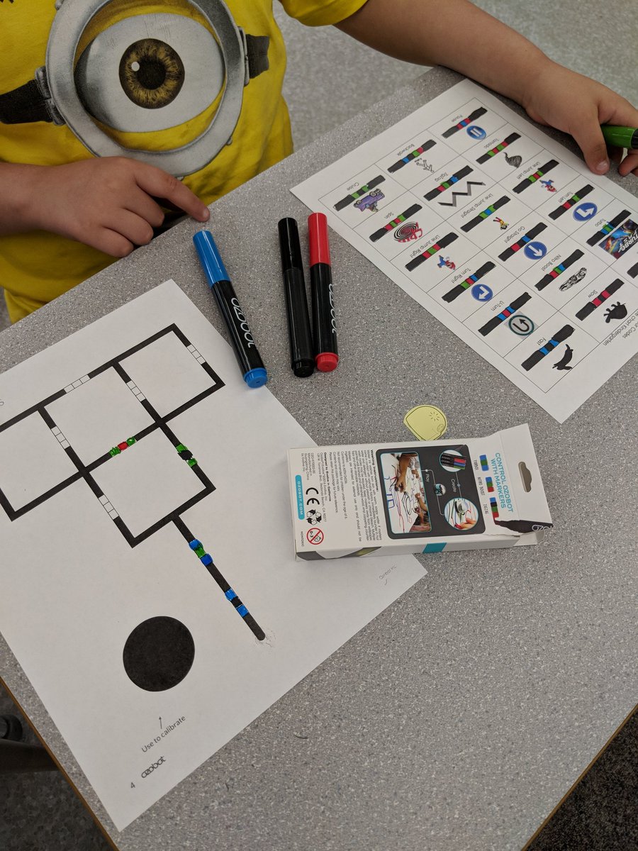 noelle_pepin's tweet photo. Grade1/2 Making plans for OZObots, wonderful visual coding sheet made by @beeNmusing https://t.co/ynYm8vLt0B