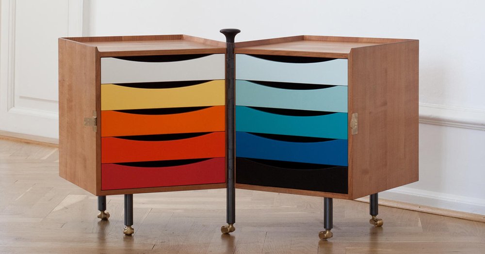 Finn juhl glove cabinet deals