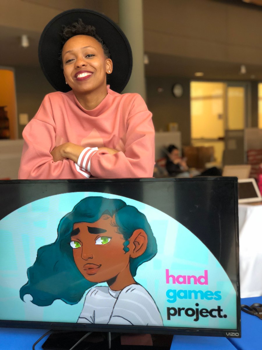 handgamesproj's tweet photo. Meet our Co-Founders, OnRaรฉ LaTeal and Tashira Halyard! #handgamesproject #blackgirlsteach #blackgirls @OnRaeLaTeal @politicsandfshn https://t.co/1P8Mev4Nbr