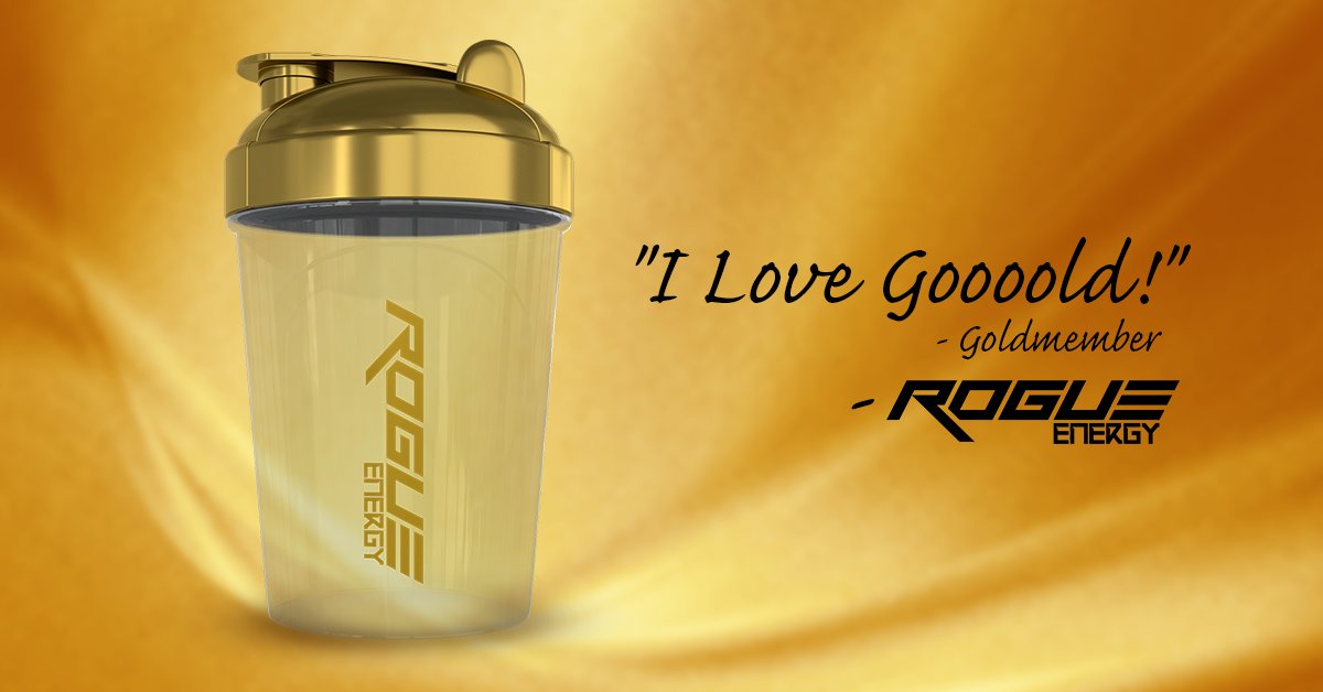 TheRogueEnergy's tweet photo. Introducing the #GoldRogue Shaker Cup on the @TheRogueEnergy store!

Shaker Cups and Starter Kits both updated.

https://t.co/KV17PisMWb 💯📢 https://t.co/7OOadiFl0F