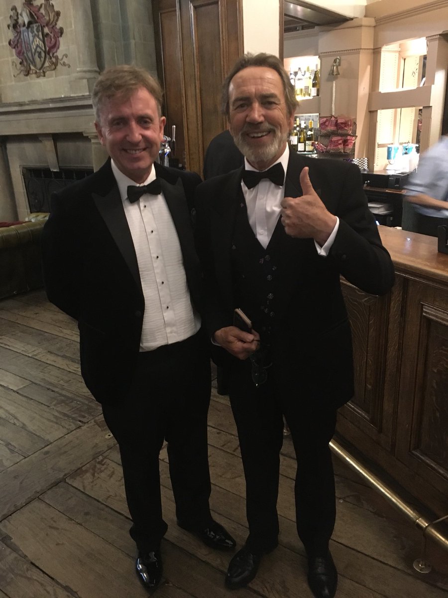 PabloAOwen's tweet photo. Great night out at the Hospice ball on Saturday. Top venue and next time I’ll get my haircut! @thespringball @Hospicstfrancis https://t.co/q2ydckxFPC
