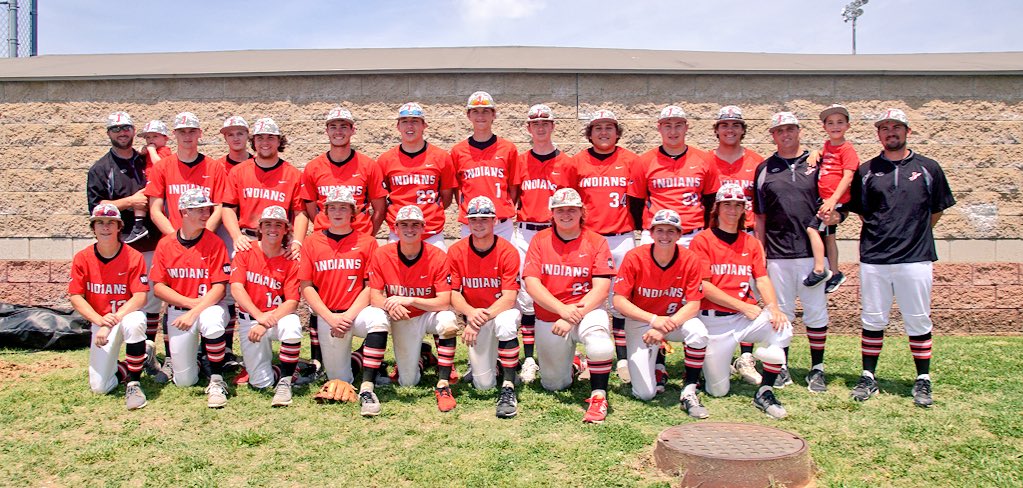 NMcNealCBJ's tweet photo. FINAL | No. 1 seed Jackson baseball defeats No. 2 Poplar Bluff 5-2 to win the Class 5 District 1 Championship, the Indians first since 2016.

Pitcher Tyler Martin gets the W as Justice Crosnoe gets two hits and scores two runs.

Jackson will play in the C5 Sectionals on May 22. https://t.co/jpjEVOA3DJ