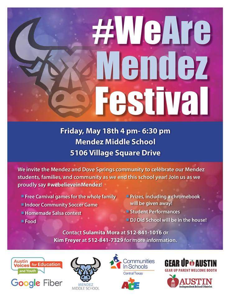 DovespringsCSA's tweet photo. Come out this Friday to Mendez. Join the homemade salsa competition at 545 pm or indoor community soccer game starting at 5 pm! https://t.co/Srvq1pHpKa