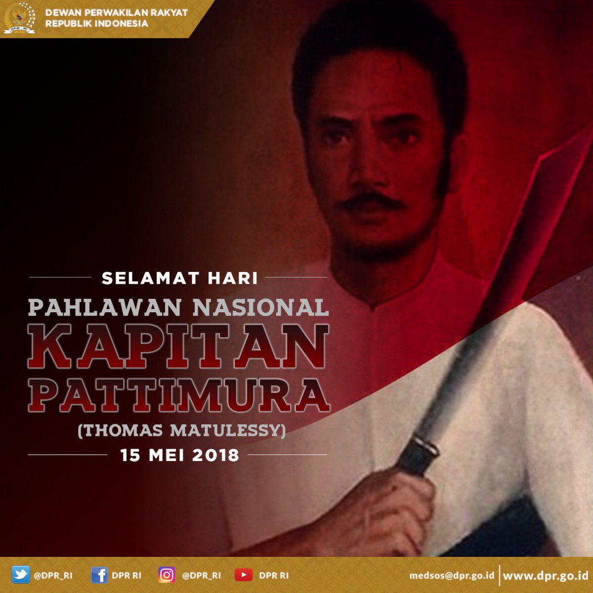 Gambar Pahlawan Nasional Pattimura - Gambar Viral HD