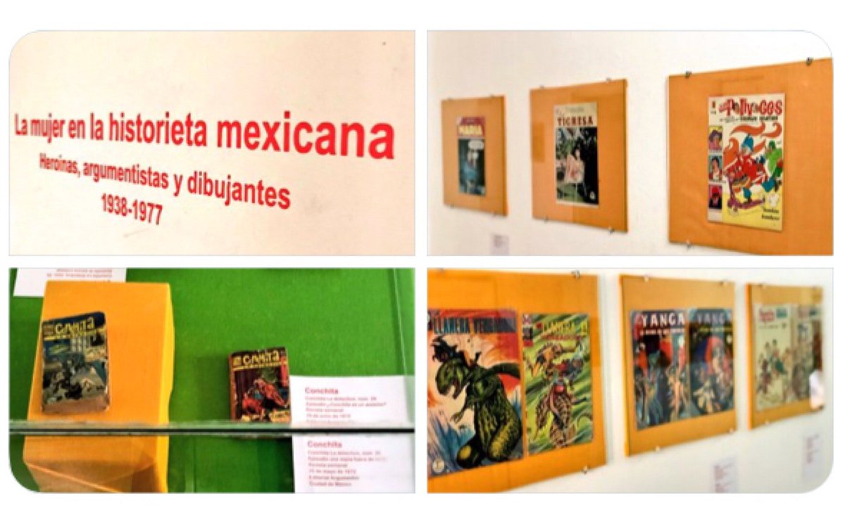 luisigg's tweet photo. Vengan a la Galería de #Codise a disfrutar la exposición “La mujer en la historieta mexicana” hasta el 31 de mayo (at @CODISE_AC. Sucursal Centro in Guadalajara, Jalisco) https://t.co/zmhcwK6dw1 https://t.co/IWSL9i1sv9