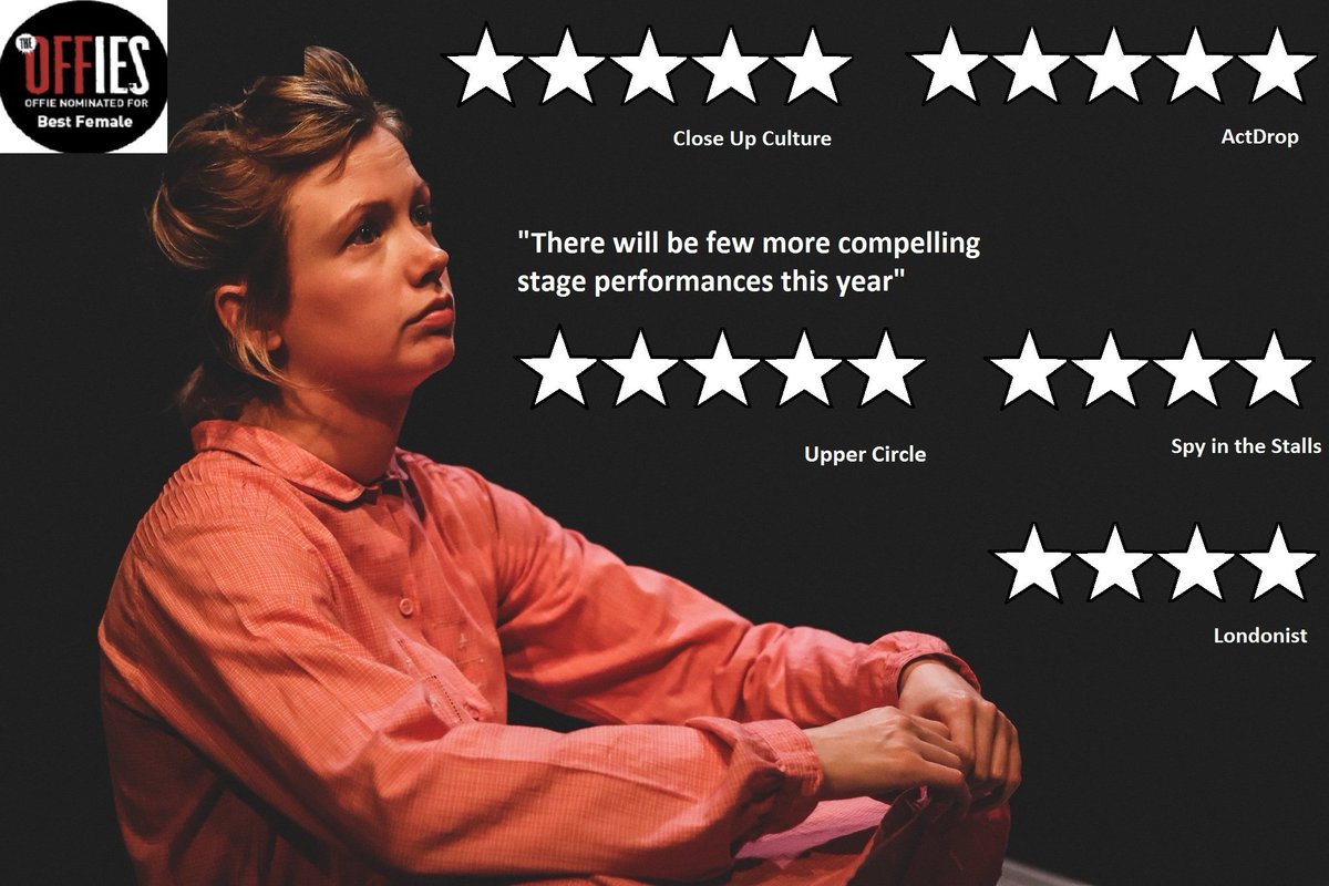 GraciePlay1's tweet photo. Final show of Gracie @finborough today after a sell-out penultimate show last night.

There are still tickets left for today's matinee, 2pm.

#newwriting #onewomanshow #earlscourt #womenintheatre #faith #Feminism

https://t.co/0qRD8G7Xpa https://t.co/SziuOkazhJ
