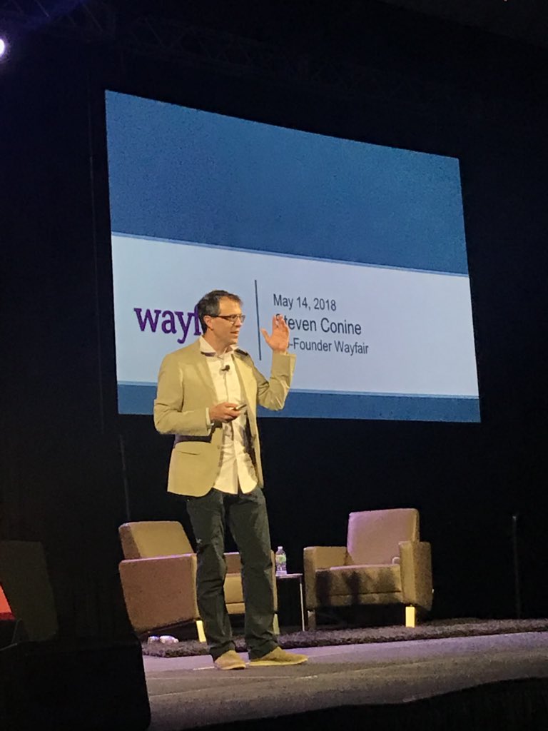 Inspirational speech from <a href="/StevenConine/">Steven Conine</a> Co-Founder at <a href="/Wayfair/">Wayfair.com</a> at MIT$100k competition #mit100k #mit