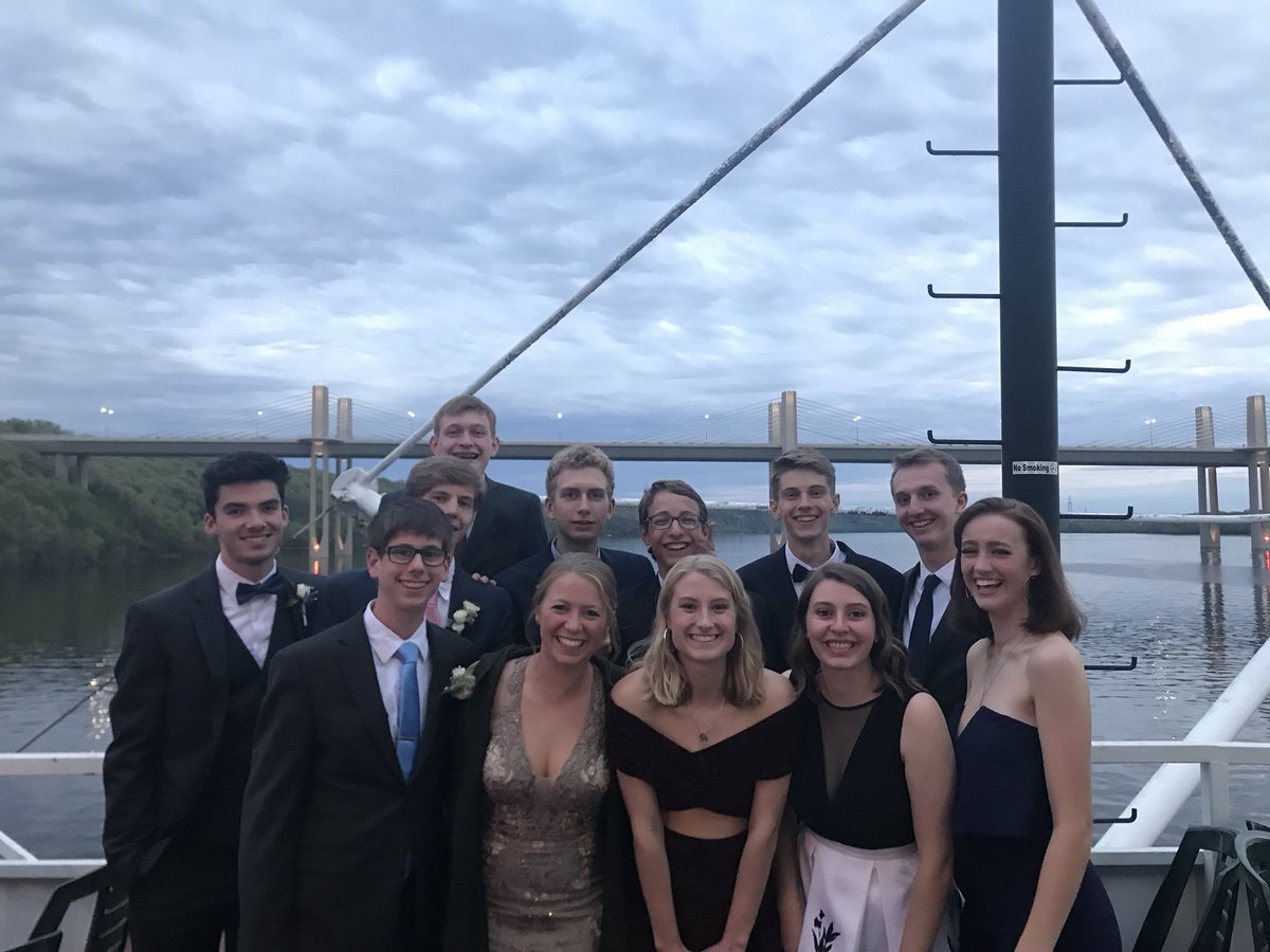 Dancing our way to the Conference Championship! #prom2018