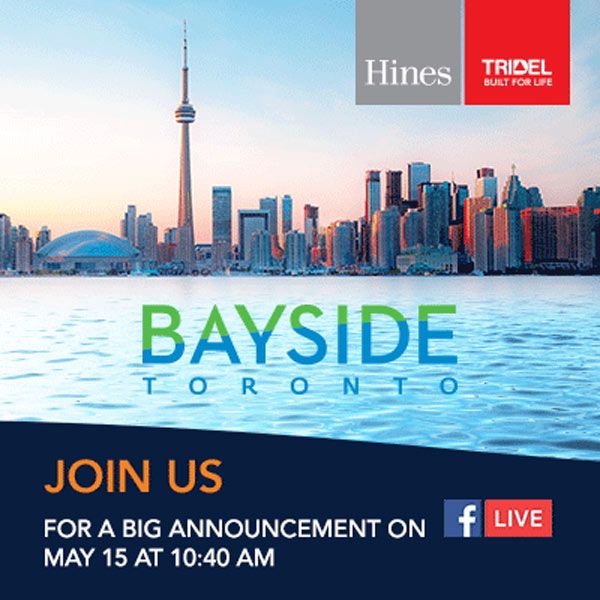 BuzzBuzzHome's tweet photo. You won’t want to miss @tridel's highly anticipated Facebook Live event on May 15th: https://t.co/JbYssR4YiT #yyzre https://t.co/65oyDruiC9