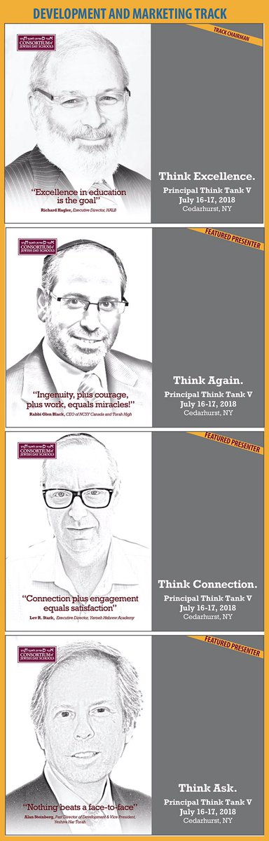 #SaveTheDate #ThinkTank #JewishDaySchools